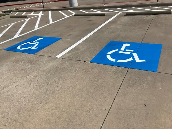 Handicapped Parking Spaces in San Antonio, TX