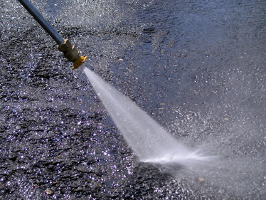 Power Washing Your Parking Lot